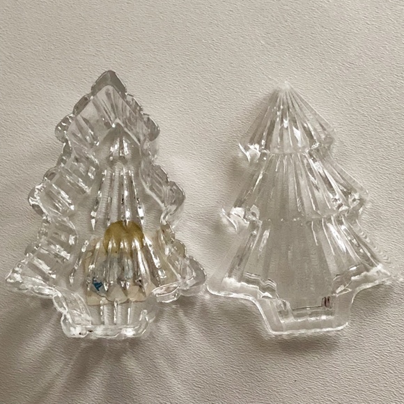 VTG I W Rice & Co Made Exclusively for Neiman Marcus Crystal Christmas Tree Box - Picture 4 of 9